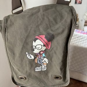 Disney Wonderground Gallery Hipster Mickey Mouse Messenger bag